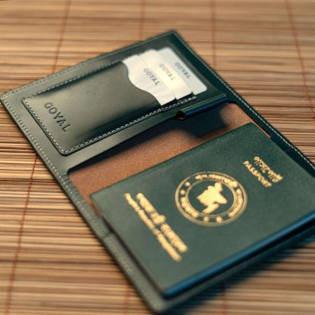 No.172 || Stylish Passport Holder || Green