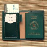 No.170 || Stylish Passport Holder || Black