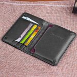 Goyal GL-9065 Black | Magnetic Closure Passport Travel Wallet – Crazy Cow Leather, RFID Protected - Image 3