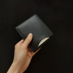 GL-1520 Black | Modern Minimalist Goyal Leather Men Wallet Original Cow Leather Bifold Wallet - Image 2