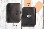 Goyal GL-2426 Black | Dual-Passport Travel Wallet – Crazy Horse Leather, RFID Protected