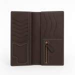 Goyal Leather GL 1209- Deep Brown | Goyal Leather Men’s Long Style Cow Leather Wallet - Image 2