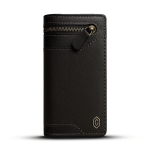 Goyal Leather GL 1209- Black | Goyal Leather Men’s Long Style Cow Leather Wallet
