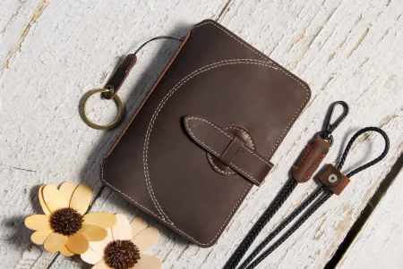 Goyal GL-2426 Dark Coffee | Dual-Passport Travel Wallet – Crazy Horse Leather, RFID Protected - Image 2