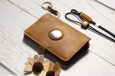 Goyal GL-2426 Gold Brown | Dual-Passport Travel Wallet – Crazy Horse Leather, RFID Protected - Image 3