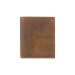 GL-4595 Brown | Goyal Leather Cash and Coin Holder - Card Case - Bi-Fold - RFID - Image 2